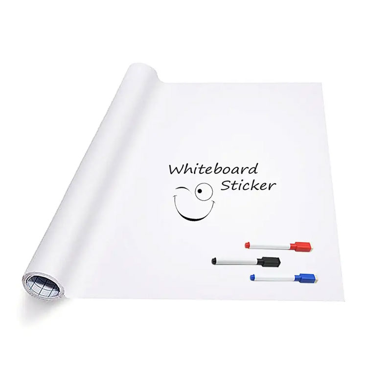 Self Adhesive White Blackboard Sticker